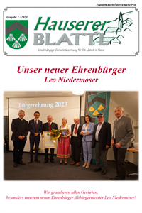 Hauserer Blattl 01-2023